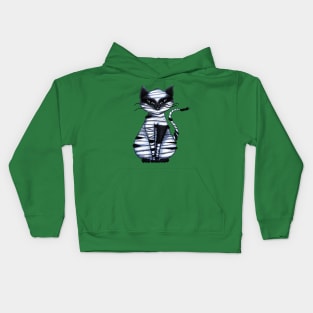 Mummy cat Kids Hoodie